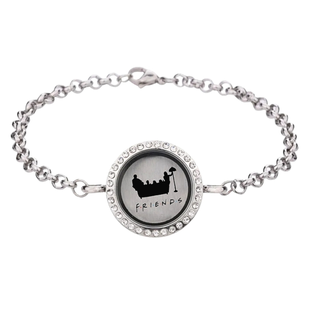'Friends' Theme Bracelet Locket